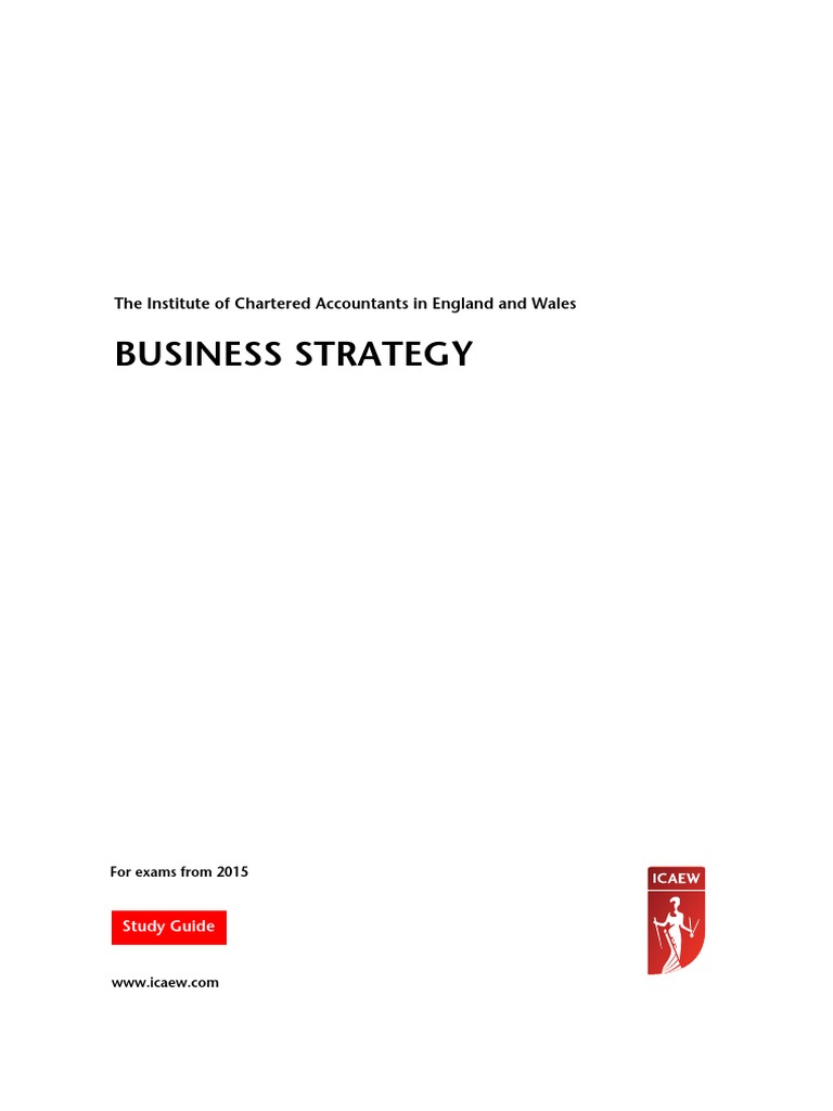 Business Strategy Study Guide 2015 | PDF | Strategic Management | Risk
