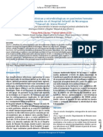 Características Clínicas y Microbiológicas en Pacientes Hemato-Oncológicos Ingresados en El HIMJR