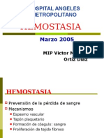 EXPOSICIÓN HEMOSTASIA