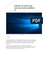 Teclas de Atalho Windows 10