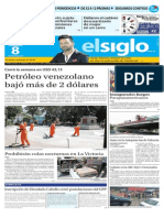 Ediciòn Impresa El Siglo 08-08-2015