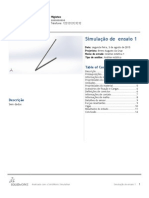 Exemplo Relatório de Análise Solidworks