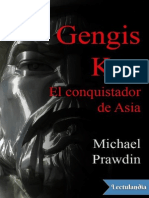 Gengis Kan El Conquistador de Asia - Michael Prawdin