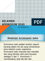 Tutorial 6A Kelainan Kromosom Seks