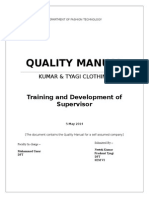 Quality Manual Madura