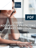 Lesson 6 - Accurately Predicting Market Direction