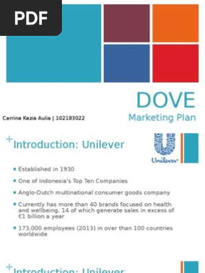 Dove Marketing's Presentation