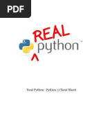Download Python 3 Cheat Sheet by Fredrik Johansson SN273892912 doc pdf