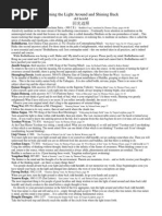 Turning the Light Around and Shining Back