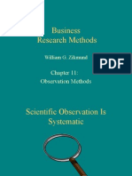 11. Observation Methods