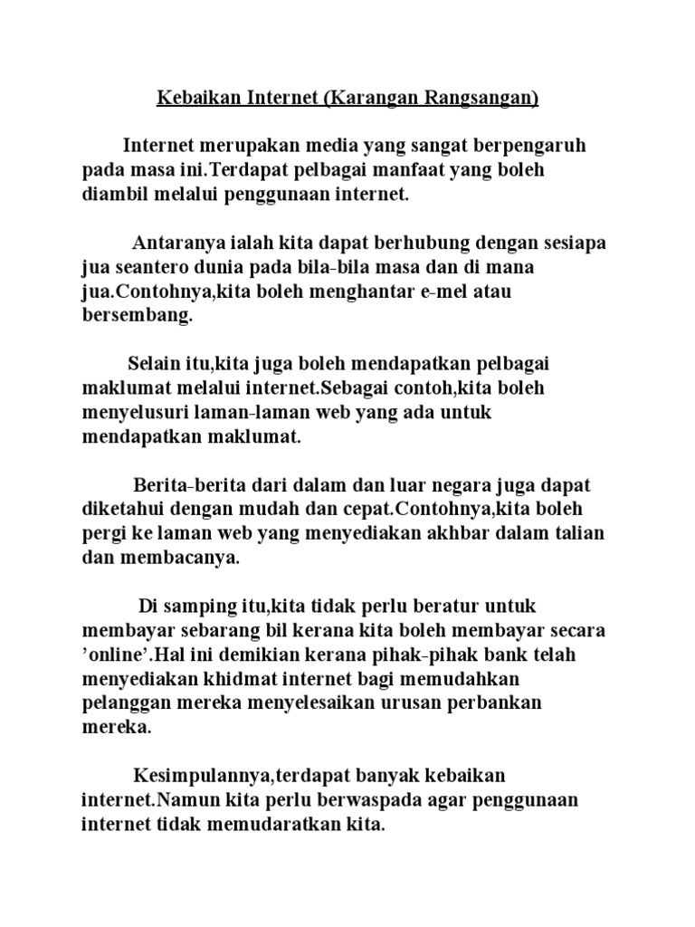 Kebaikan Internet Pdf