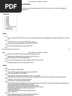 Timeline of Operating Systems - Wikipedia, The Free Encyclopedia