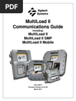 Multiload II Communications Manual - FV - 4!3!31 - 00