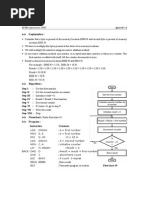 M Microprocessor 8085 Appendix A