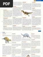 Diccionario de Los Dinosaurios | PDF