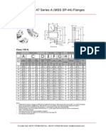 ASME B16.47 Series a Flange