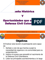 AV 2 Reseña Históricos y Oportunidades Que Ofrece A Defensa Civil