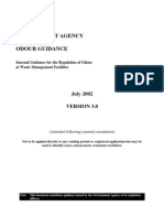 Odour Guidance Internal Guidance for the Regulation of Odour v3 - EA England Wales - 2002