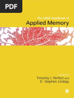 Download Sage Handbook of Applied Memory by Oscar Ayala SN273917254 doc pdf