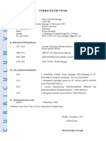 Curriculum Vitae: I. Data Pribadi