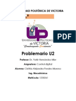 Control digital U2 problemario Politécnica Victoria