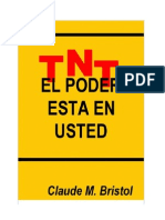 Claude Bristol El Poder Esta en Usted