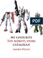 My Favourite Toy Robots Store Catalogue