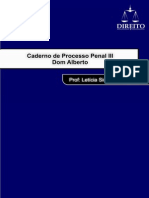 Processo Penal III - Letcia PDF