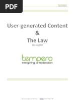 Download User-generated content and the law by Tempero SN27392495 doc pdf