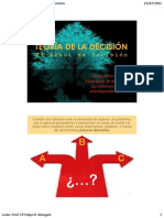 Teoría de La Decisión - El Árbol de Decisión