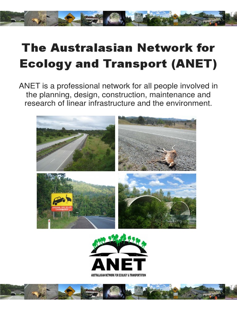 The Australasian Network For Ecology and Transport (ANET) | PDF ...