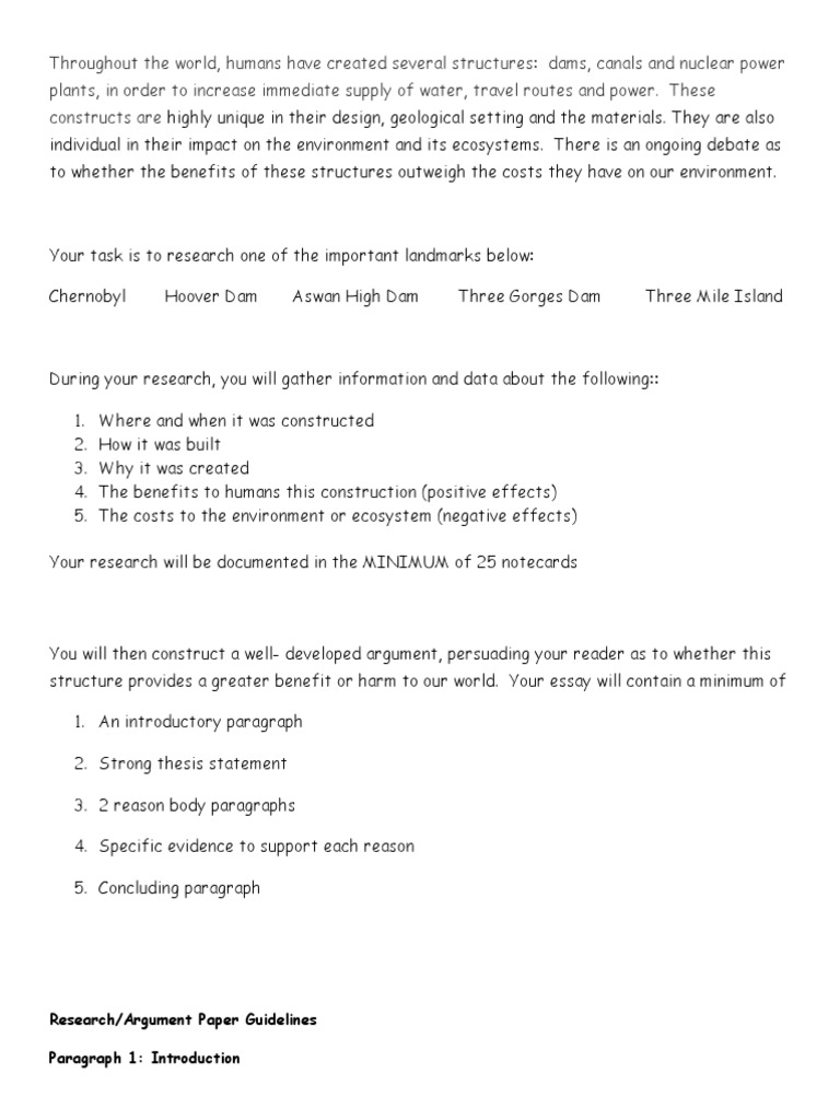 chernobyl essay