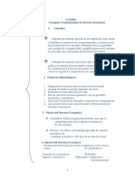 Conceptos Fundamentales Derecho Económico