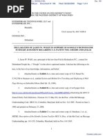 HYPERPHRASE TECHNOLOGIES, LLC v. GOOGLE INC. - Document No. 106