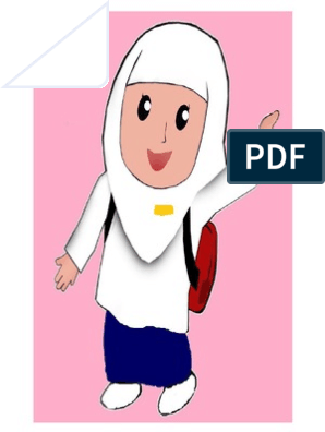 15 Gambar Kartun Lelaki Dan Perempuan Muslimah Gambar 