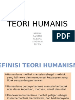 TEORI HUMANIS