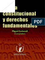 Carbonell, Miguel - Constitución y Derecho Fundamentales. Dos Pilares de La Democracia