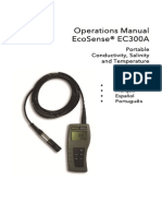 606042A YSI EC300A Conductivity Meter PDF