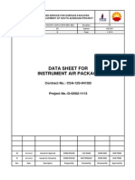 Data Sheet For Instrument Air Package: Contract No.: CSA-12S-041SD