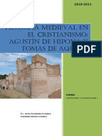 Filosofía Medieval en El Cristianismo - San Agustín - Santo Tomás de Aquino