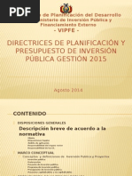Presentación Directrices 2015-V1 GAD
