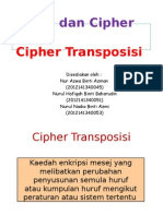 Kod Dan Cipher