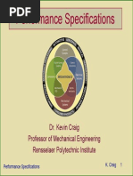 Control System Performance Specifications