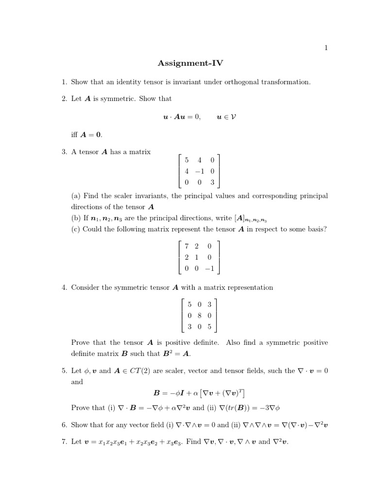 Assignment IV | PDF