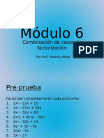 Combinacion de Casos de Factorizacion