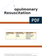 CPR - Cardiopulmonary Resuscitation