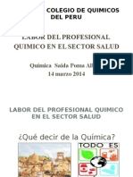 Rol Del Quimico Sector Salud