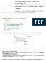 Excel Foro - Ejercicios, Ejemplos, Soluciones, Dudas - Vba - Funciones de La Hoja de Cálculo en Vba