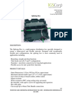Splicing Box: 1/1 Propietary and Confidential Information of Igs Corp. / Información Confidencial de Igs Corp
