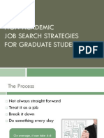 Advanced Job Search Strategies Grad Student JS Prep Day 2015